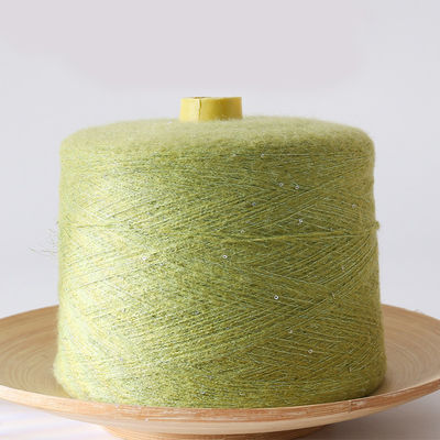 Bawełna makramowa 57% 2/36Nm Stand Dyed Anti Pilling Acrylic Yarn 5Ply Spandex Cashmere Like Yarn