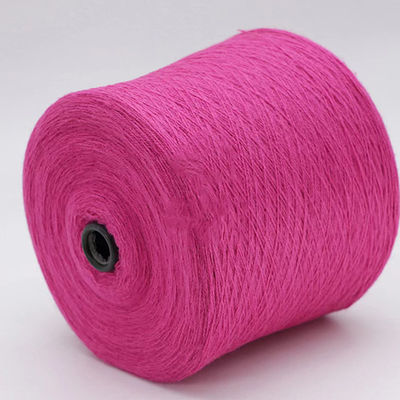 Spandex 18S/2 Raw Macrame Feeling 100% Tensiity Color Stand Quality Nylon 35% Cotton Blended Soft Acrylic Spun Yarn for Weaving