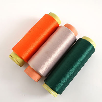 Biały Spun 202 Ring Spun Polyester Yarn For Sewing Dacron 50D-600D Farbowane włókna 20S/3 bawełna roztopiona 30/1 włókna