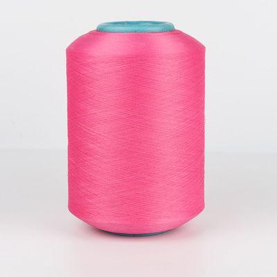 Jasny Dty Ply bawełniana przędza spandex kolorowa 20/150D Maszynowa nitka powlekana gumą 210D włókna