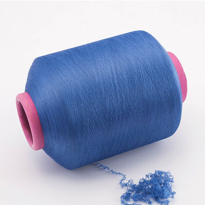 Jasny Dty Ply bawełniana przędza spandex kolorowa 20/150D Maszynowa nitka powlekana gumą 210D włókna