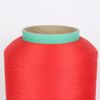 Teksturowany dorosły surowiec 840D Ply 20/150D Przędza Kauczuk Czarna Elastyczność Goła 75D Czysta 140D 100% pokryta przędza poliestrowa Acy Spandex