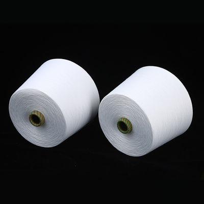 Dull ((Sd) Light Tfo Sewing White Recykling Yarn Antibacterial Thread Weft Cotton Shirt