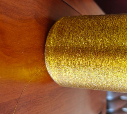 150d 5000y 128g Rayon nieprzekręcony metalowa przędza wierszowa do maszyny